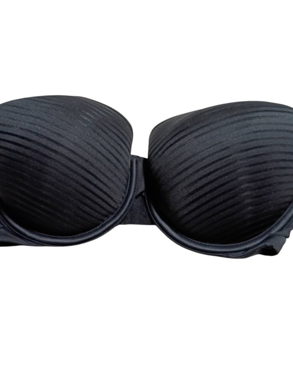 Target Auden Women's Textured Striped Strapless Underwire Bra Size: 32DDD